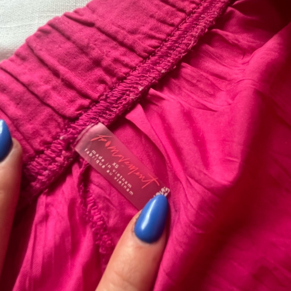 Free People Movement Pink Shorts